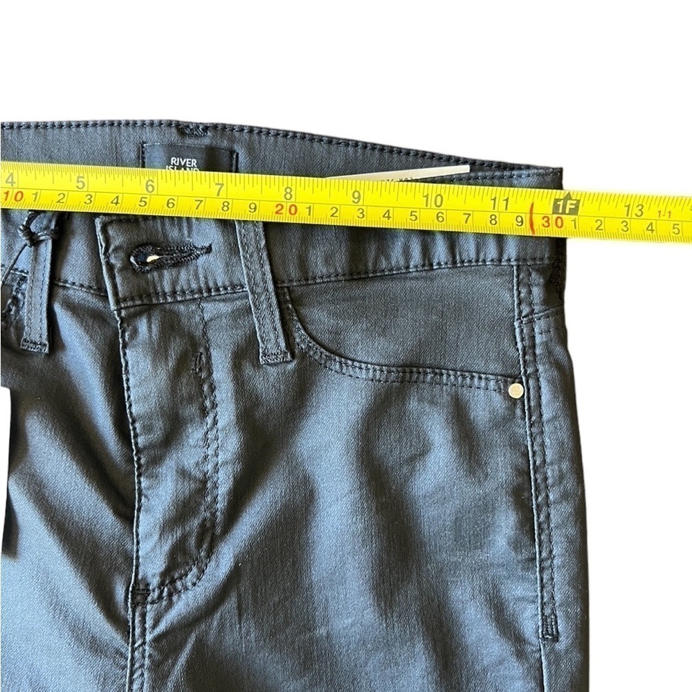 River Island Molly Midrise Coated Jegging - Picture 15 of 16